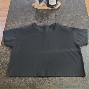 lululemon athletica Black Crop Top